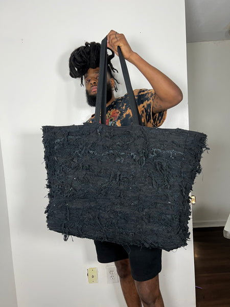 "JOHN COFFEY" OVERSIZED TOTE