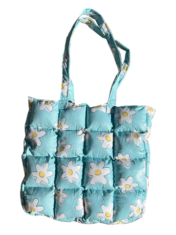 DAISY FLOWER PUFFER TOTE 1/1