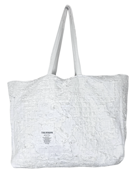 "TRU STORY" OVERSIZED TOTE